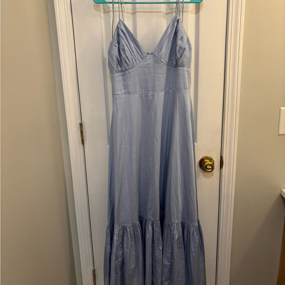 Abercrombie & Fitch Sky Blue Maxi Dress
